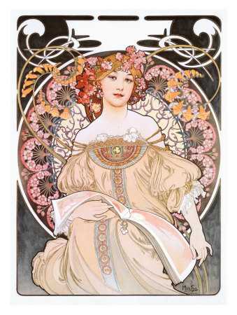 Reverie Alphonse Mucha